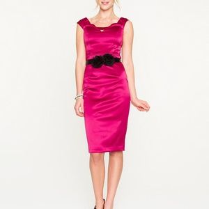 NEW with Tags Satin Dress Belted Size Medium